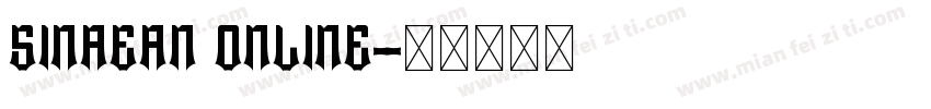 Sinaean online字体转换